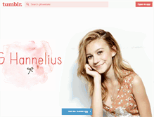 Tablet Screenshot of ghannelius.com